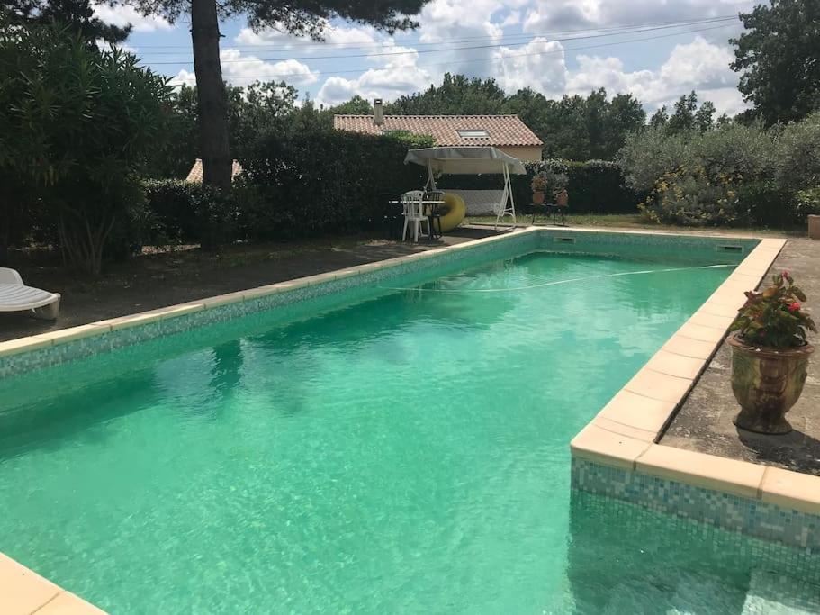 Gite Avec Piscine Au Coeur De La Vallee De La Ceze Saint-Laurent-de-Carnols Extérieur photo