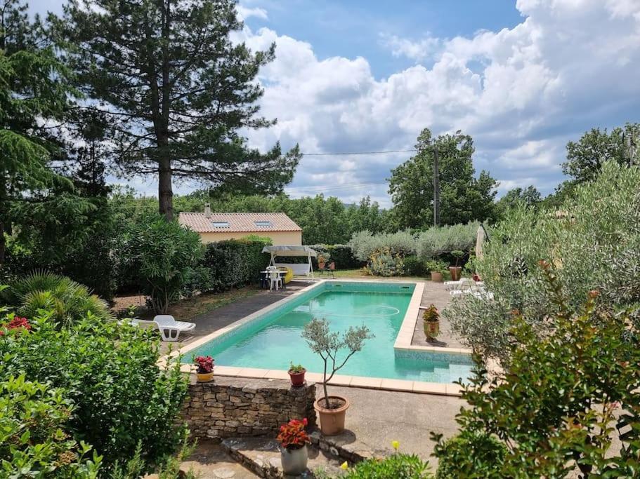 Gite Avec Piscine Au Coeur De La Vallee De La Ceze Saint-Laurent-de-Carnols Extérieur photo