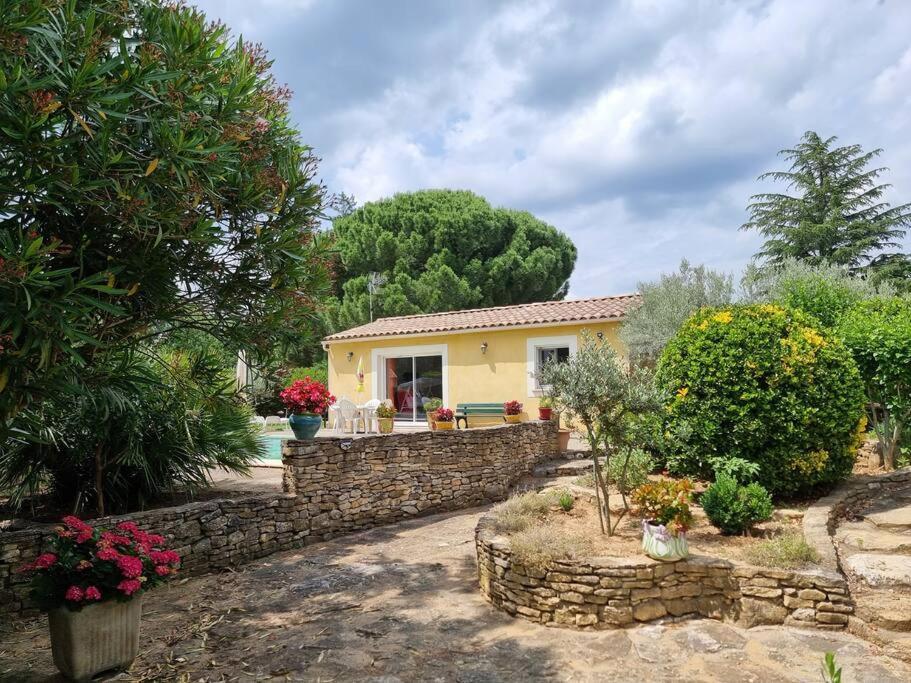 Gite Avec Piscine Au Coeur De La Vallee De La Ceze Saint-Laurent-de-Carnols Extérieur photo